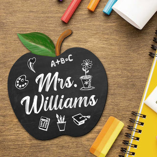 Personalized Teacher Gift - Teacher door hanger - Teacher Thank you Gift - Teacher Appreciation Gift - Unique Teacher Gifts - 8457616-P