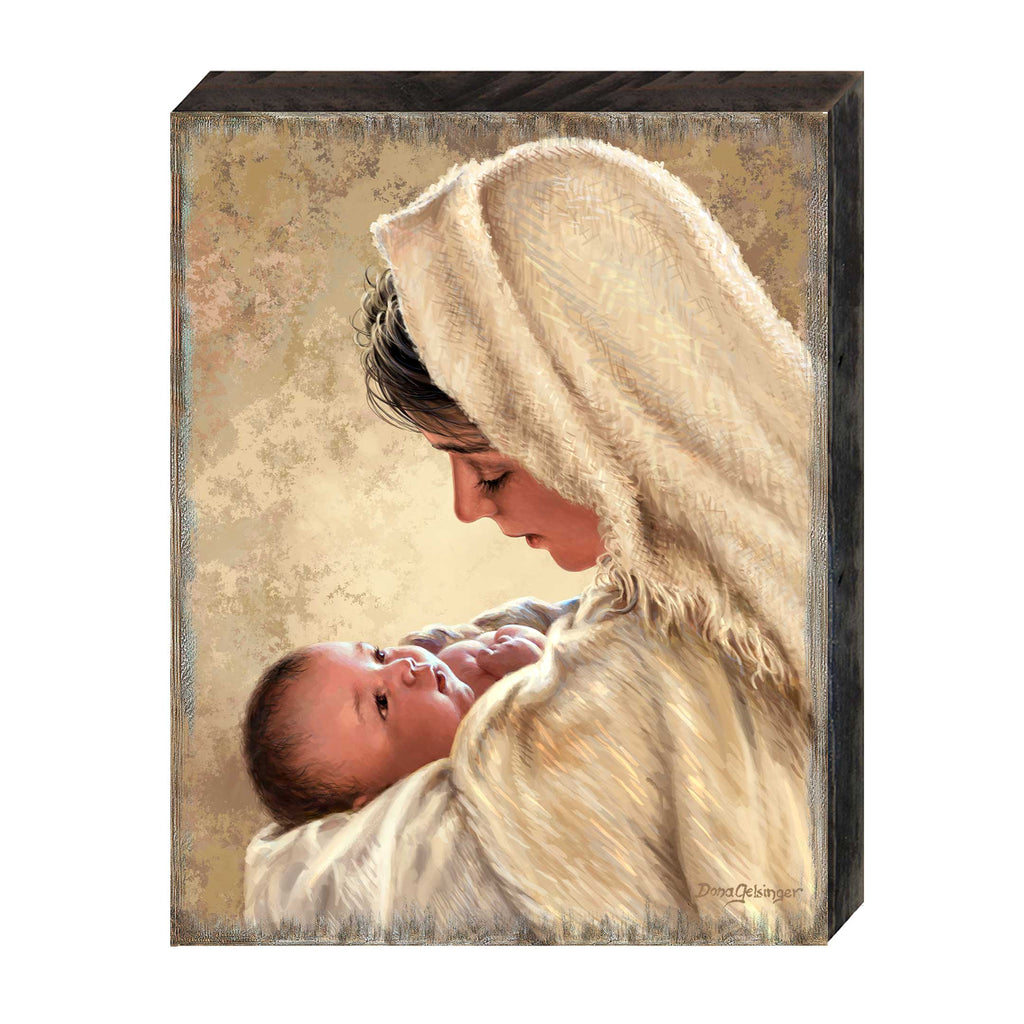 Mother of God Wall Art by D. Gelsinger - Nativity Holiday Decor - 95685B-DG