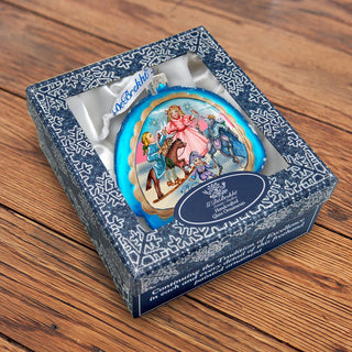 Nutcracker Rainbow Glass Ornament by G. DeBrekht - Christmas Decor - 756-006