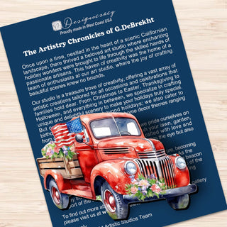 American flag Clip-On Eco Wood Decorative Ornaments Set of 3 by G. Debrekht - Patriotic Decor - 8091002C-S3