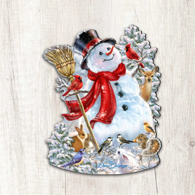 Frosty Forest Friends Wall Art by D. Gelsinger - Designocracy - 8461023M-1624