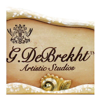 Display Counter/Case Plaque Christmas Figurine by G. DeBrekht - Christmas Decor - 59099-4