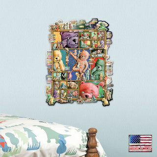 Your Five Senses Whimsical Wall Art by Laura Seeley - Love Family Kids Decor - 8513012-LS