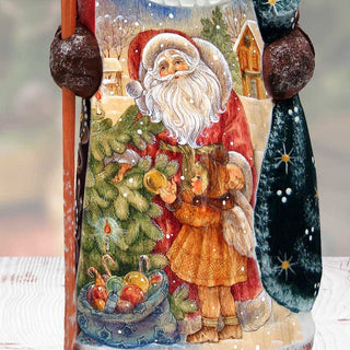 Candy Coat Christmas Hand-Painted WOODCARVED Masterpiece by G. DeBrekht - Christmas Decor - 8201015-2