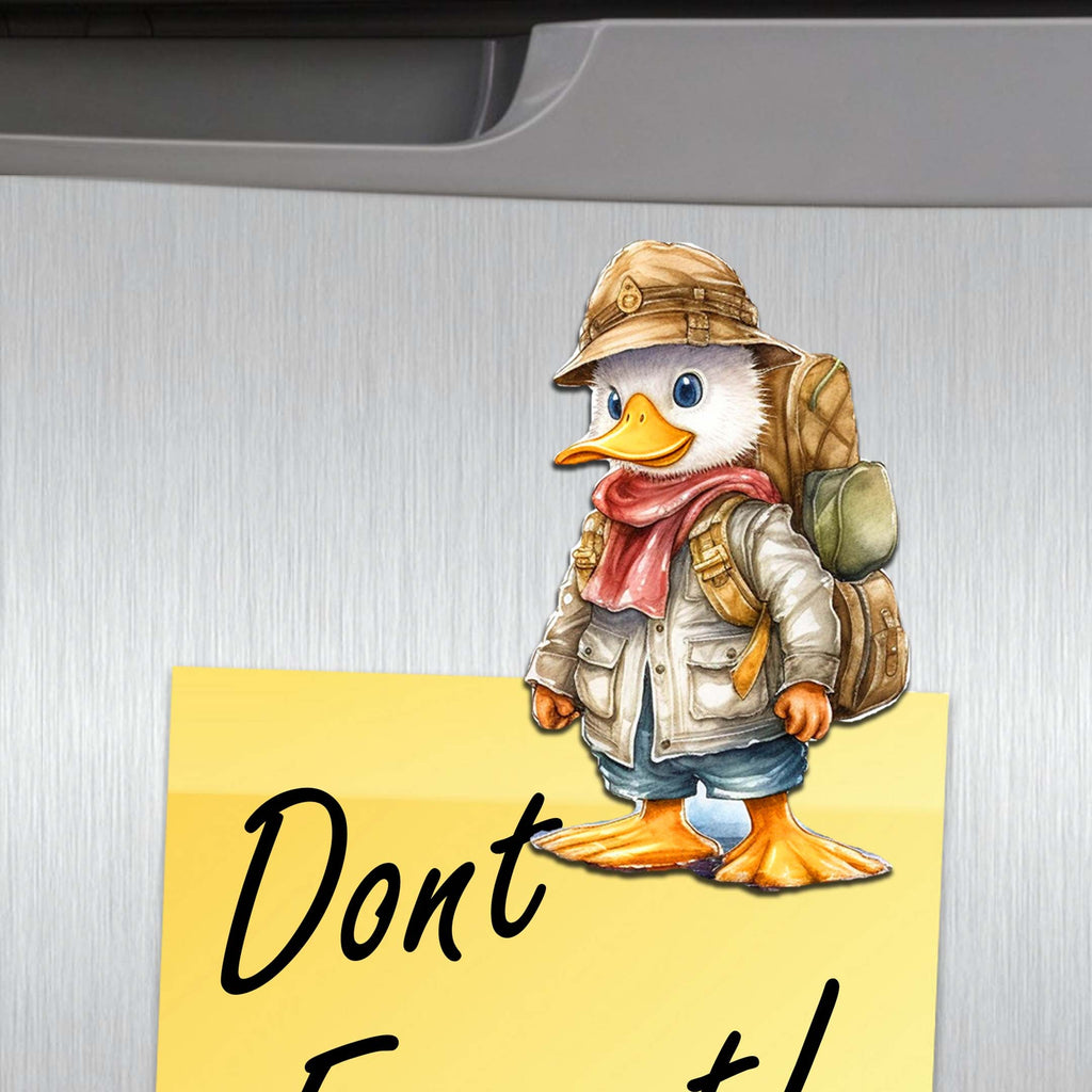 Easter Ducks Decorative Eco Wood Magnets Set of 6 by G. Debrekht - Easter Decor - 8090043G-S6