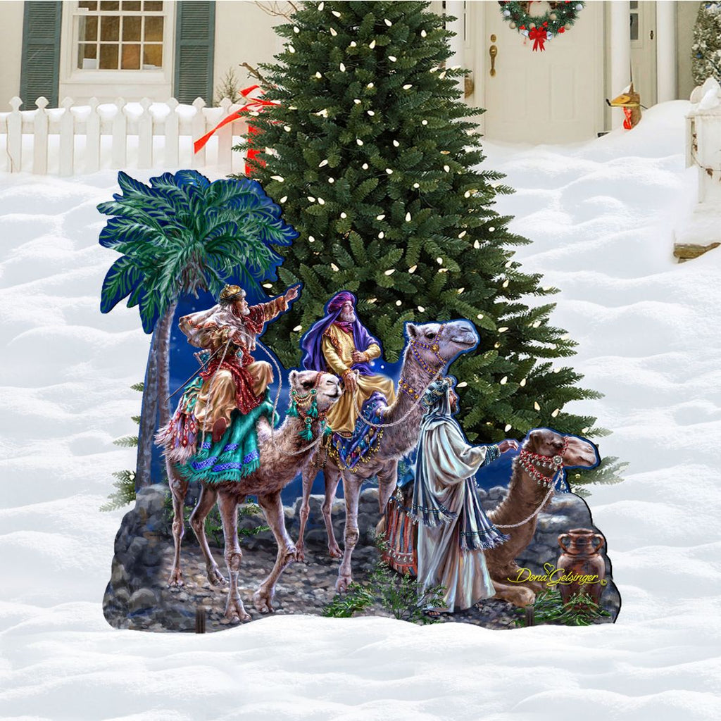 The Magic of Three Kings Nativity Outdoor Decor by D. Gelsinger - Nativity Holiday Decor - 8461022F-1810