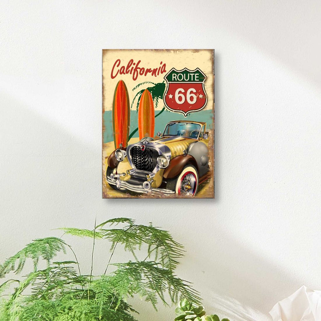 South Lamar Auto Wooden Coastal Wall Art by Nature Wonders - Coastal Sea-Life Decor - 95347B