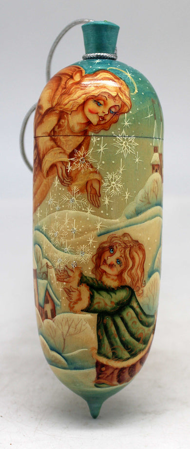 One-of-a-Kind Ornaments - Handmade and Hand-Painted Wooden Figurine 2x2x6 by GDeBrekht Reserve