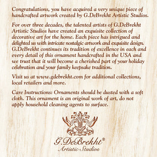 Horseman Mercury Glass Ornaments by G. Debrekht - Christmas Décor - 776031