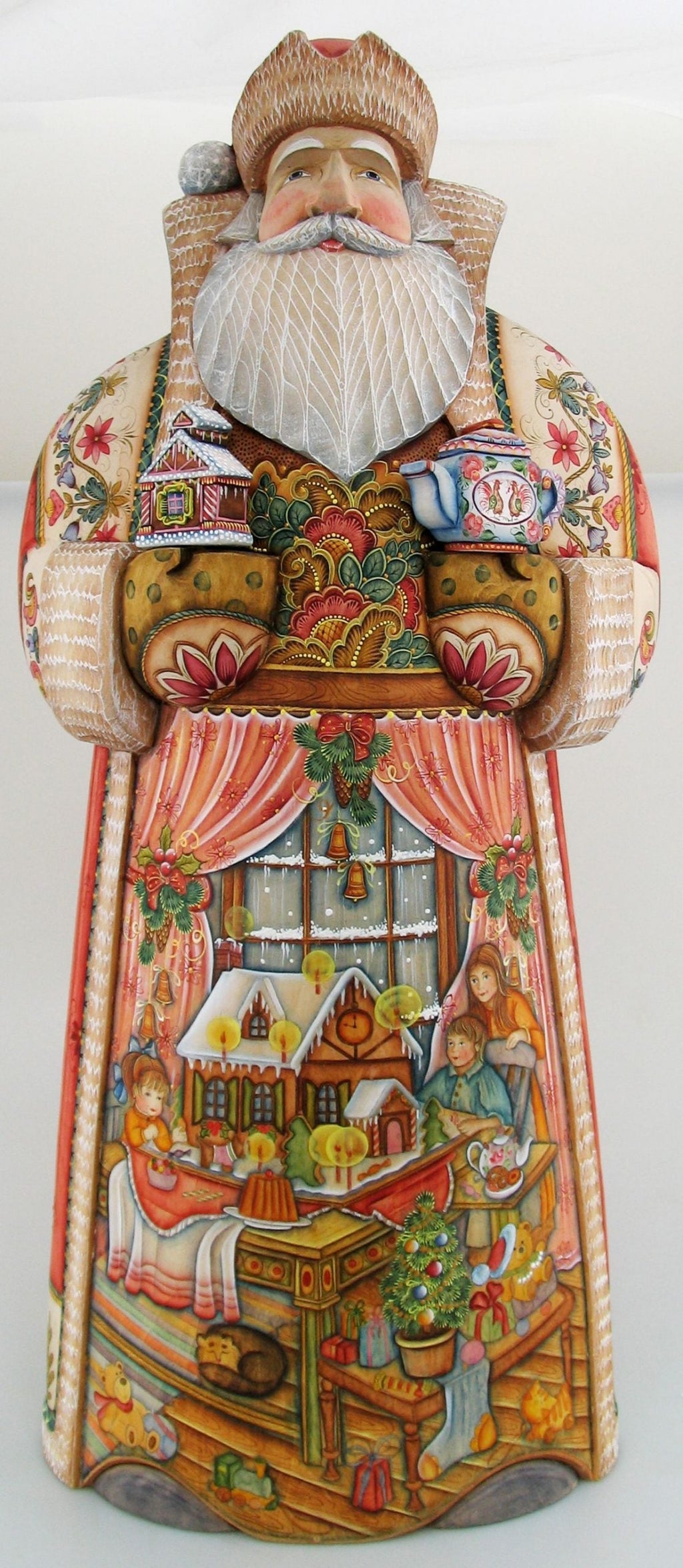 Sweet Celebration XLG, Hand-Painted WOODCARVED Figurine L215841 by G. DeBrekht *** PRE-ORDER - Handmade Just for You! ***