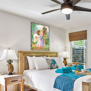 Angels Are Near Wooden Wall Art by D. Gelsinger - Nativity Holiday Decor - 95678B-DG