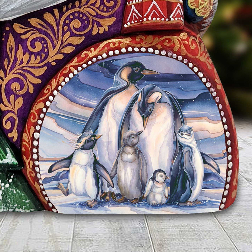 Sno Buddy like you Hand-Painted WOODCARVED Masterpiece by J. Bergsma - Wildlife Holiday Decor - 2422659-JB
