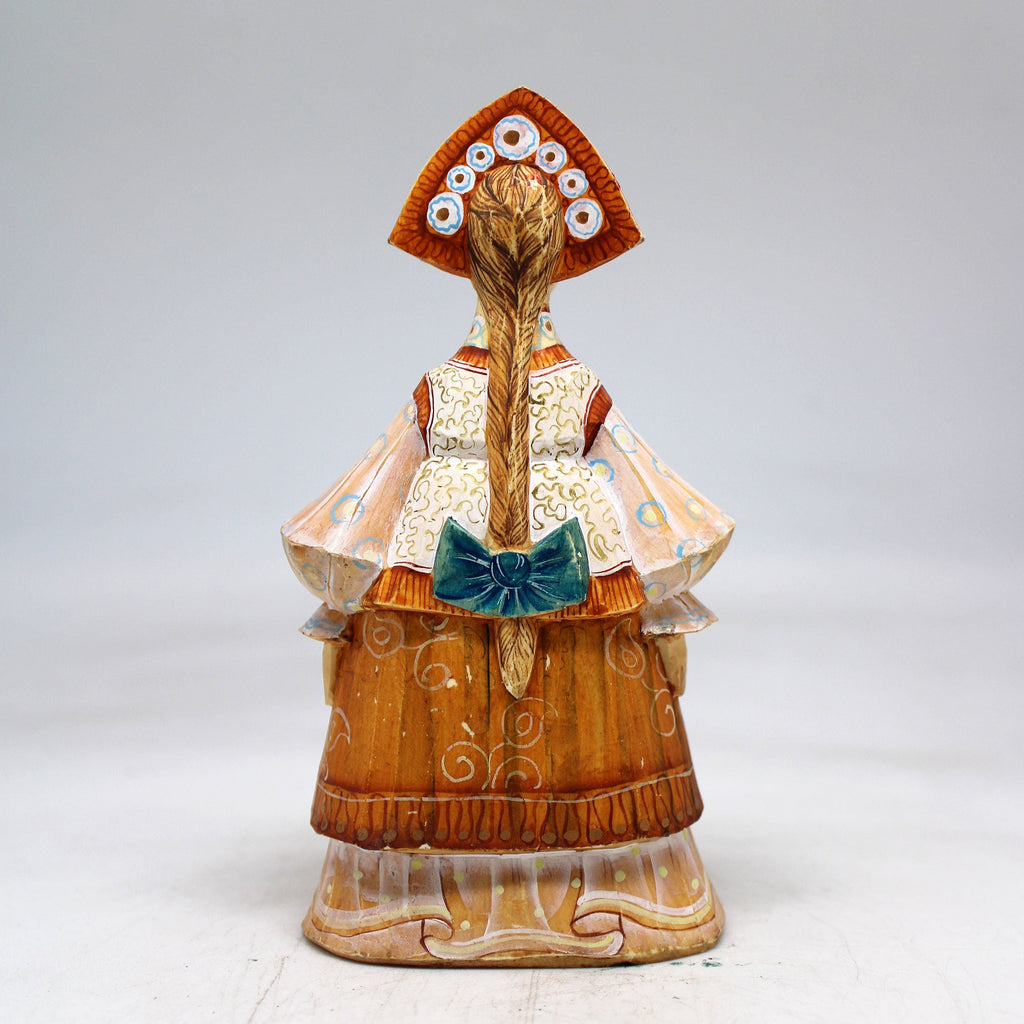 Girl in Sarafan Dress Figurine 5x3x2