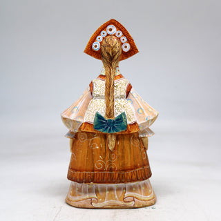 Girl in Sarafan Dress Figurine 5x3x2