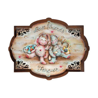 Best Friends Forever Easter Door Decor by Jamie Mills-Price - Easter Spring Decor - 8457606H