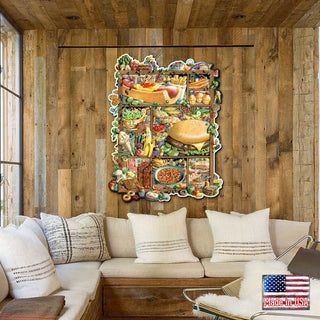 Food Whimsical Wall Art by Laura Seeley - Love Family Kids Decor - 8513006-LS