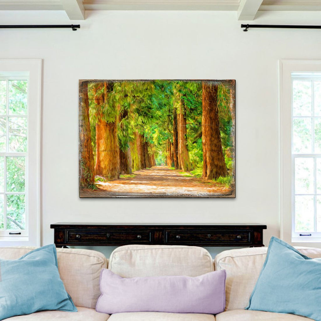 Laverriere Forest Art Wooden Wall Art by Nature Wonders - Nature Wildlife Decor - 95244B