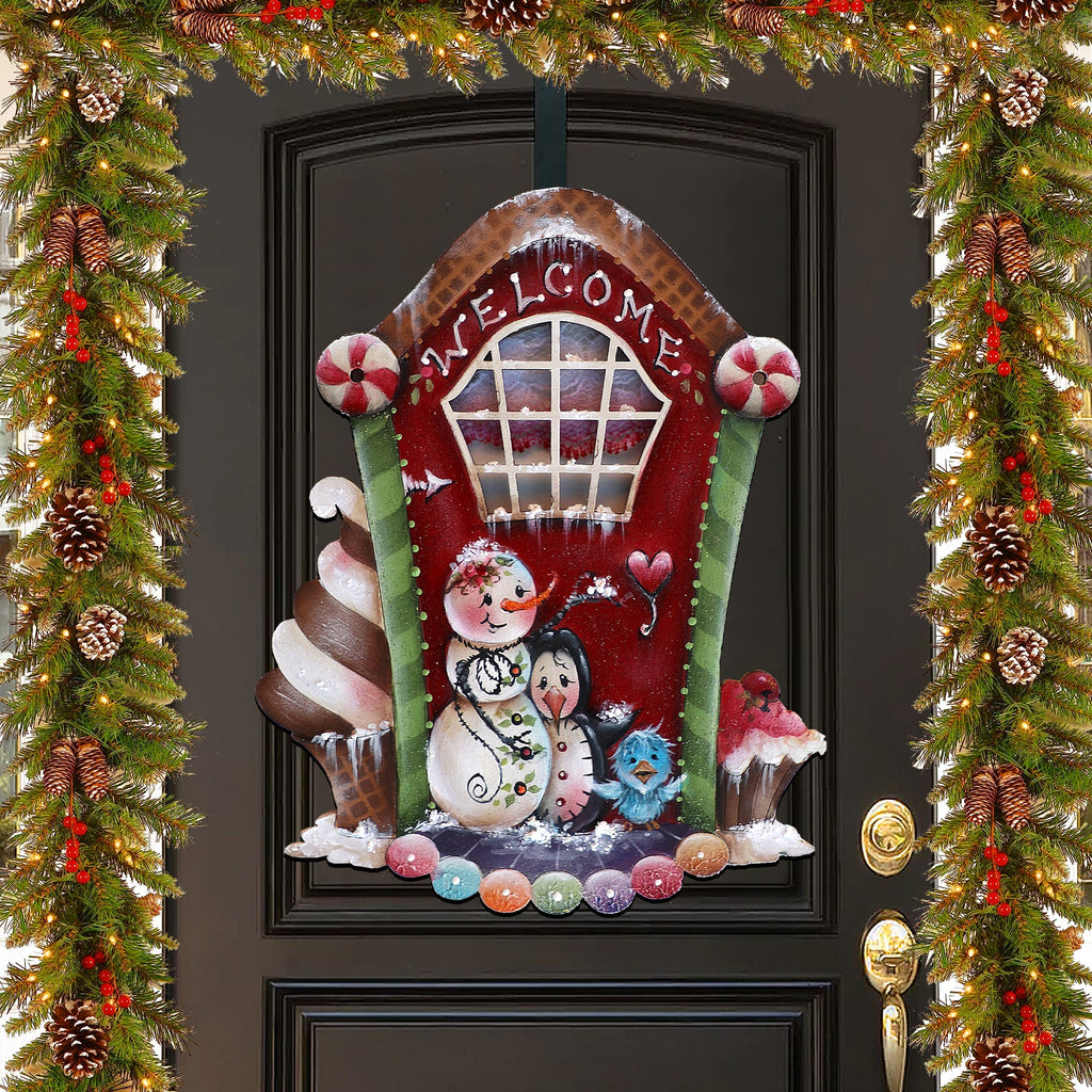 A Season of Sweet Christmas Holiday Door Decor by Jamie Mills-Price - Christmas Decor - 8611079H-MP
