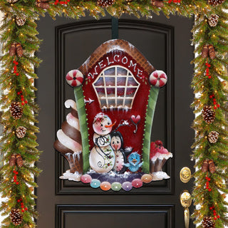 A Season of Sweet Christmas Holiday Door Decor by Jamie Mills-Price - Christmas Decor - 8611079H-MP
