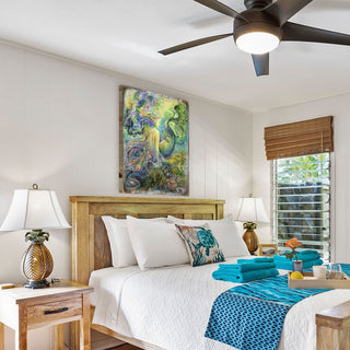 Mer Fairy Fantasy Wooden Wall Art by Josephine Wall - Fantasy Decor - 852149-JW