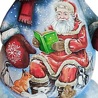 A Christmas Story Snowman Hand-Painted WOODCARVED Masterpiece by G. Debrekht - Christmas Santa Snowman Decor - 2821589 *** PRE-ORDER - Handmade Just for You! ***