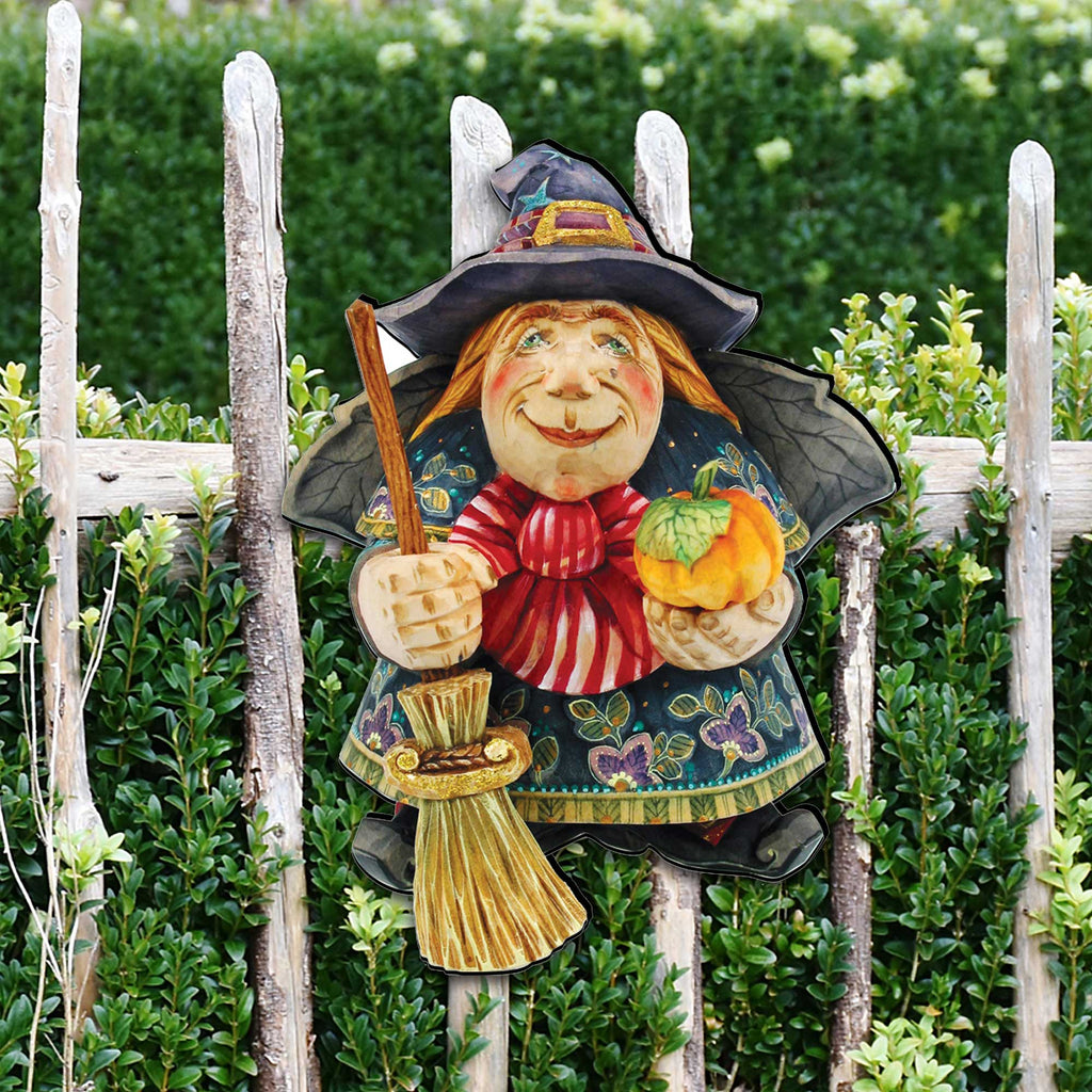 Witch Halloween Door Decor by G. DeBrekht - Thanksgiving Halloween Decor - 8158412H