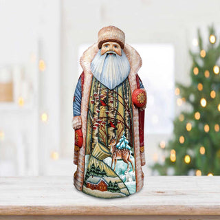 Nature's Calling Hand-Painted WOODCARVED Masterpiece by G. DeBrekht - Wildlife Holiday Decor - 210161-2 - SPECIAL ORDER *** PRE-ORDER - Handmade Just for You! ***