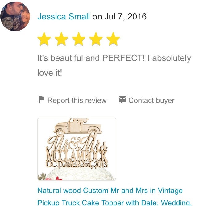Wedding Cake Topper - Natural wood Custom Mr. and Mrs. in Vintage Pickup Truck Cake Topper with Date #94339