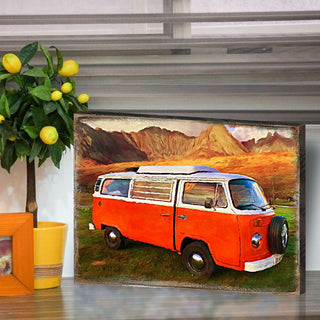 Tolliver Van Art Wooden Wall Art by Nature Wonders - Nature Wildlife Decor - 95292B