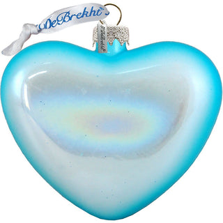 Glass LED Lighted Heart Ornament Blank #C70304-LED