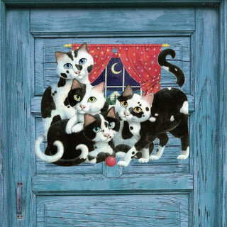 Cookies and Cream Halloween Door Decor by Laura Seeley - Thanksgiving Halloween Decor - 8512053H