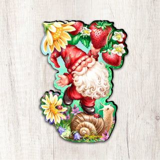 Sweet Summer Gnome Holiday Door Decor by D. Gelsinger - Christmas Decor - 8461062H-DG