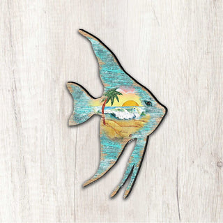 Fish Coastal Outdoor Decor Large Ornament by G. DeBrekht - Coastal Holiday Decor - 8198537M