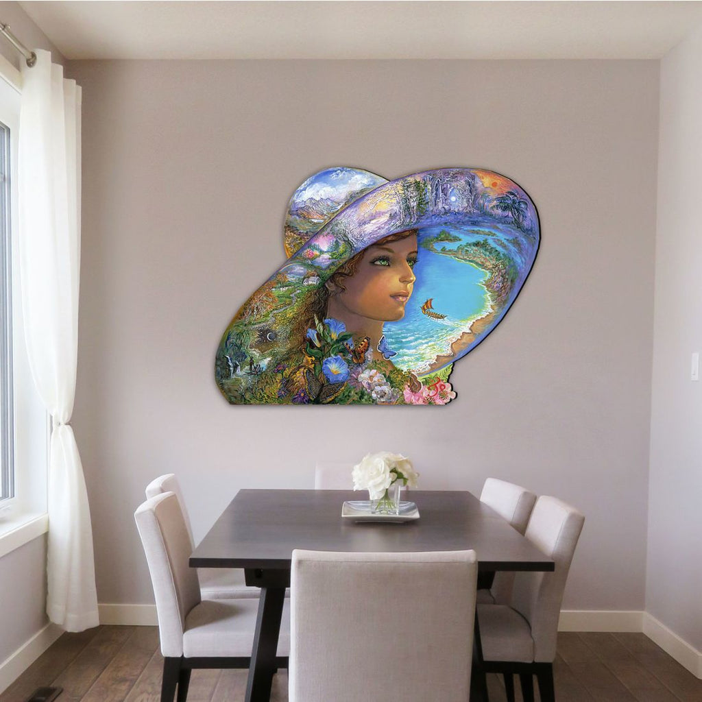 Hat of Timeless Places Coastal Outdoor Decor by Josephine Wall - Coastal Sea-Life Decor - 845616F-JW