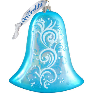 Glass LED Lighted Bell Ornament Blank #C70204-LED