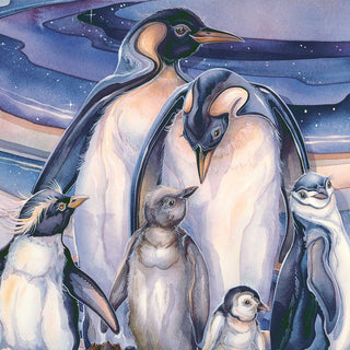 Sno Buddy Like you Wooden Wall Art by J. Bergsma - Nature Wildlife Decor - 85922659B-JB