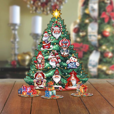 Christmas Story Christmas Tree Eco Wood Set by Jamie Mills-Price Christmas Decor - 8091509-MP