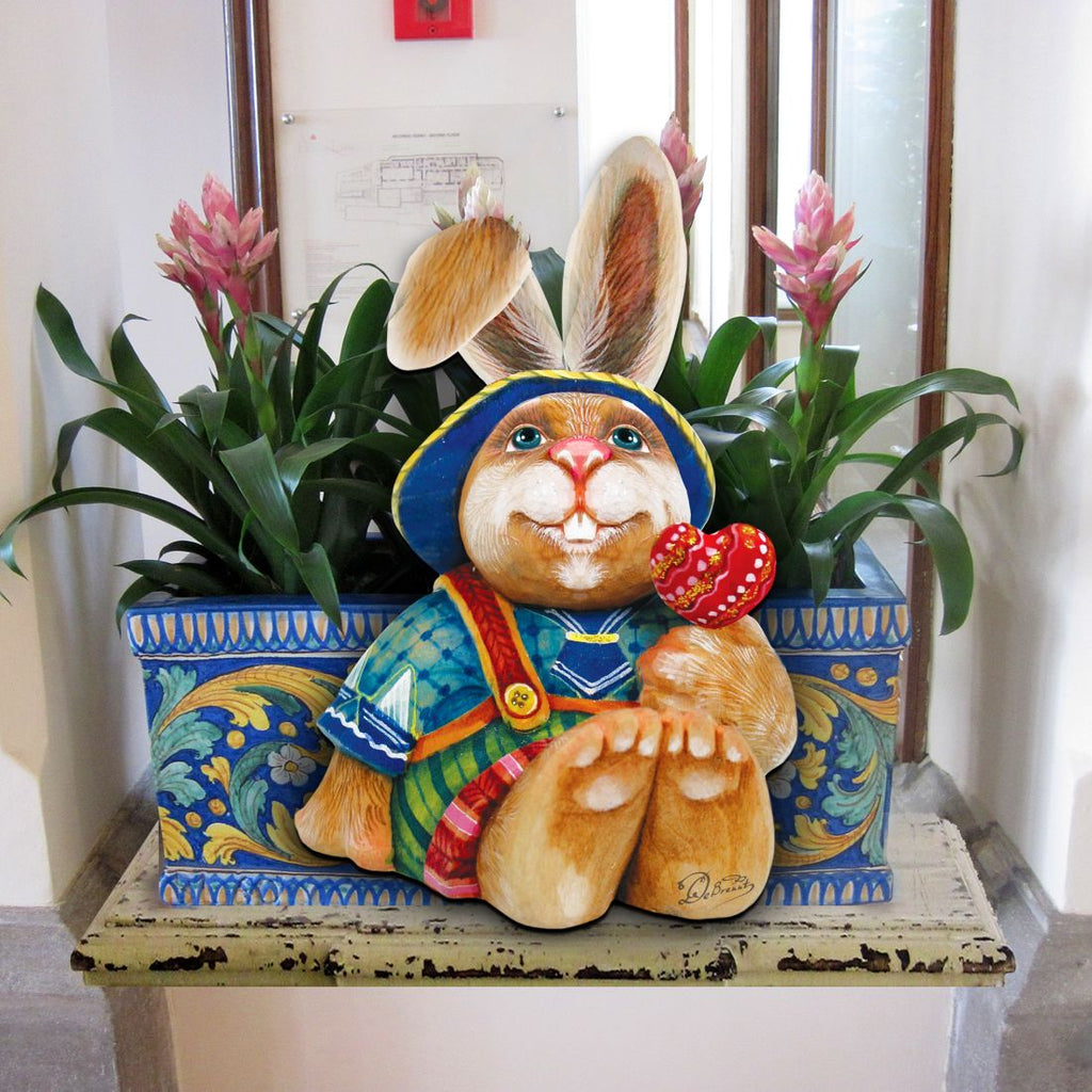 Baby Bunny Easter Door Decor by G. DeBrekht - Easter Spring Decor - 8154422H