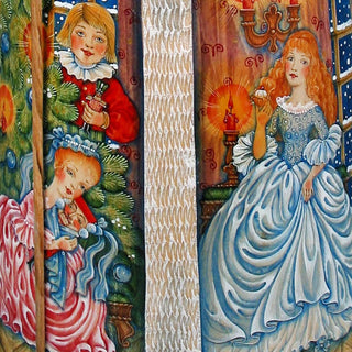 Nutcracker Romance Santa Hand-Painted WOODCARVED Masterpiece by G. DeBrekht - Christmas Decor - 215900 - SPECIAL ORDER *** PRE-ORDER - Handmade Just for You! ***