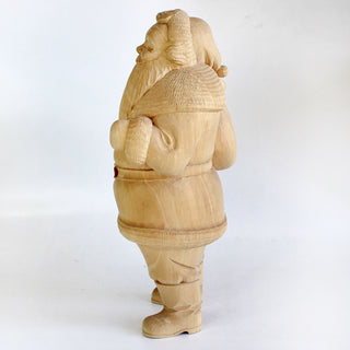 One-of-a-Kind Santa Claus Wood Carved Figurine 16