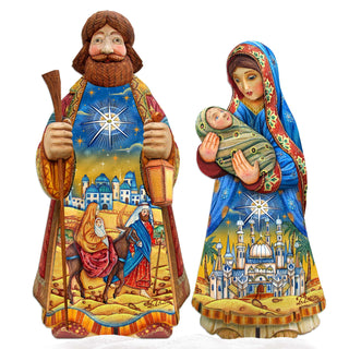 Night at Bethlehem Outdoor Nativity Set by G. DeBrekht - Nativity Holiday Decor - 8152654F-S2