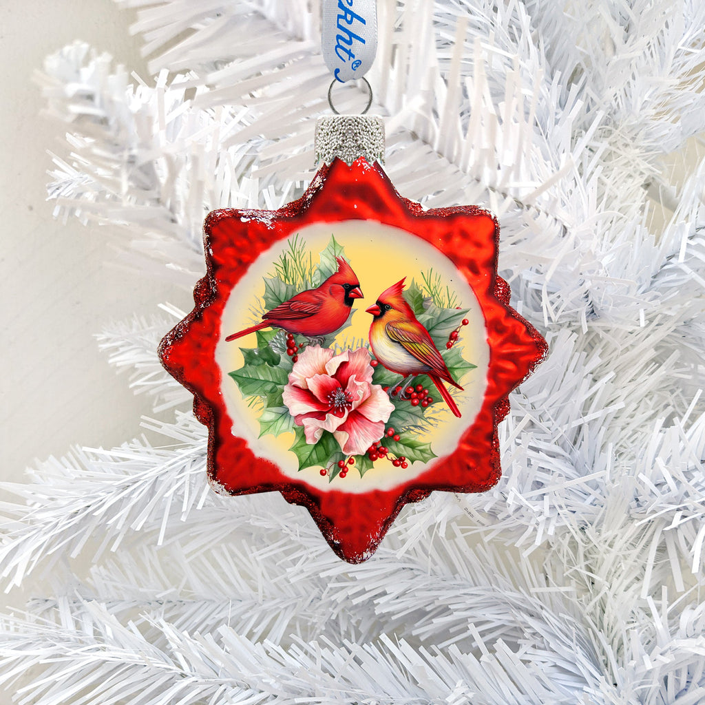 Christmas Wreath Mercury Glass Ornaments by G. Debrekht - Christmas Decor - 776029