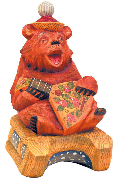 Bear with Balalaika Figurine Limited Edition Reserve by G.DeBrekht 57413