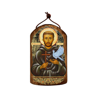 Saint Francis Religious Christian Sacred Icon Ornament - Inspirational Icon Decor - 87024