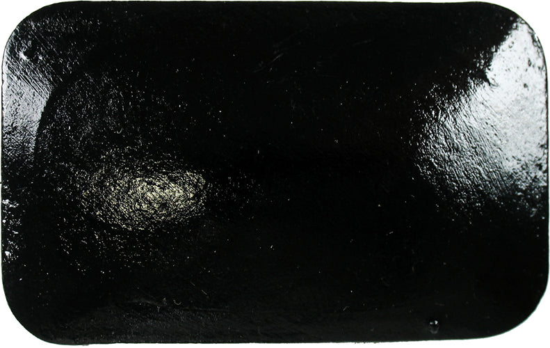 Make It Take It Paper Mache Rectangular Lacquered Brooch Set of 6 by G. DeBrekht - - UP-07