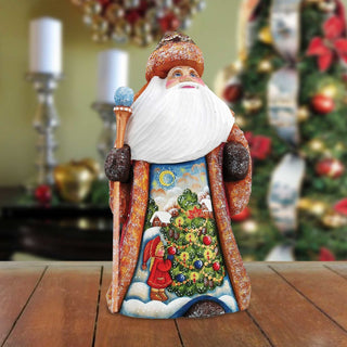 Trim a Tree Hand-Painted WOODCARVED Masterpiece by G. DeBrekht - Christmas Decor - 8214833 *** PRE-ORDER - Handmade Just for You! ***