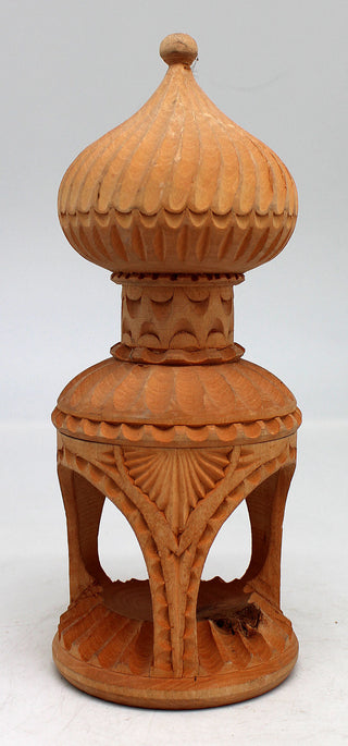 One-of-a-Kind Church WOODCARVED Decorative Handpainted Figurine 8