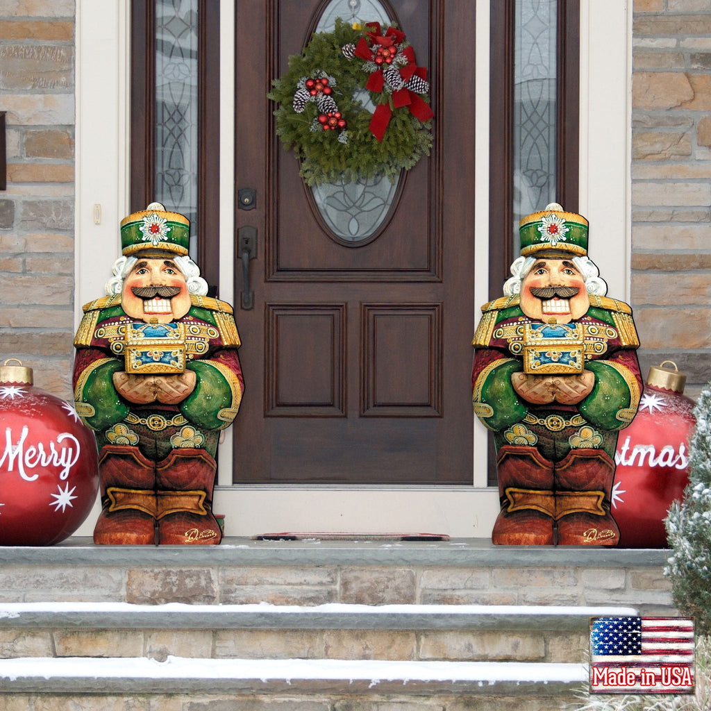 Nutcracker's Gift Holiday Outdoor Yard Sign by G. DeBrekht - Christmas Decor - 8153313F