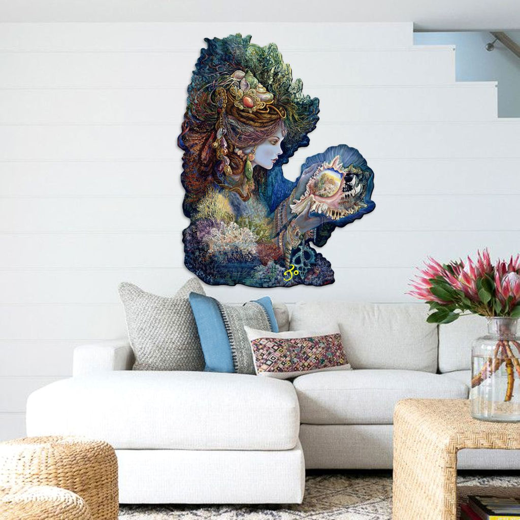 Daughter of The Deep Coastal Outdoor Decor by Josephine Wall - Coastal Sea-Life Decor - 845617F-JW