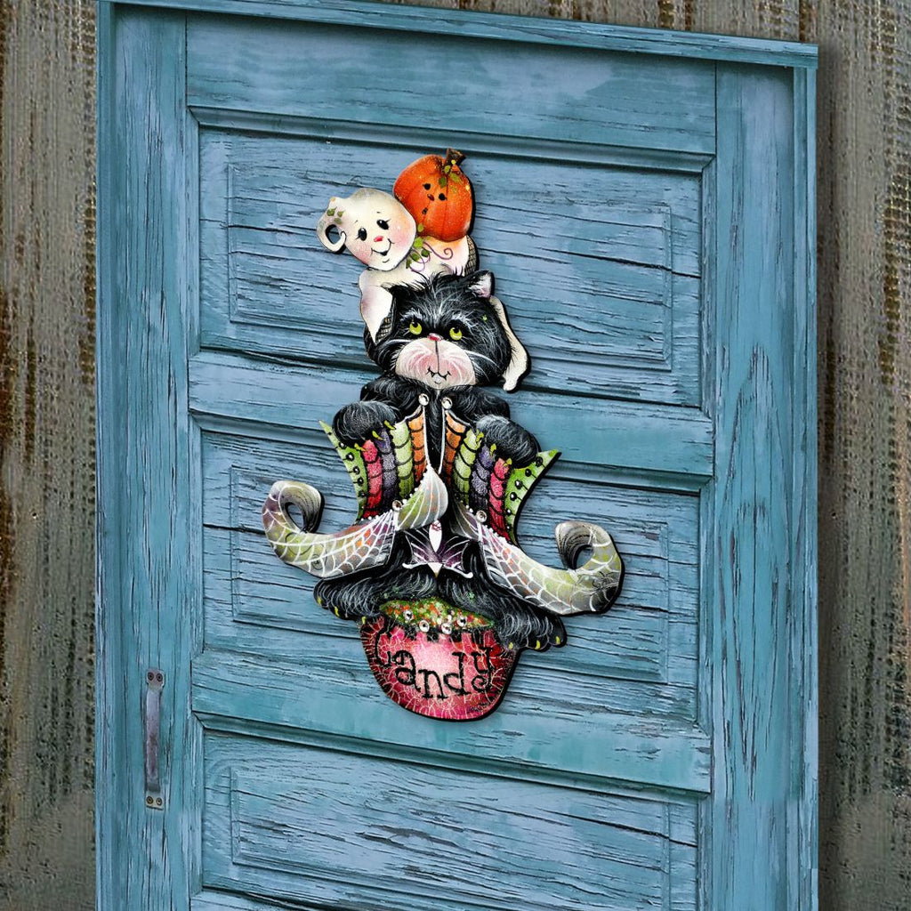 Spoooooky Boos! Halloween Door Decor by Jamie Mills-Price - Thanksgiving Halloween Decor - 8457409H